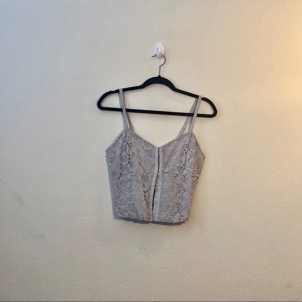 NWT Gray Corset